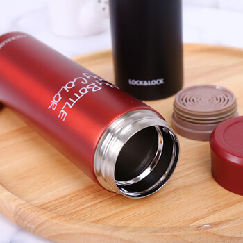 Bình Giữ Nhiệt LocknLock Colorful Tumbler (Funcolor) 390ml - 2 Màu (Đen, Đỏ) - LHC4015 - Ảnh 2