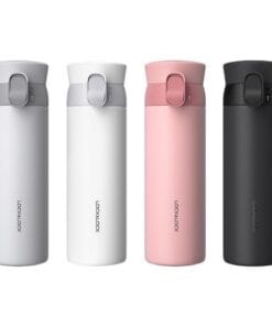 LHC3240 - Bình Giữ Nhiệt LocknLock Wannabe One Touch 450ml - 4 màu (Đen, Hồng, Xám, Trắng)