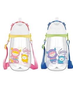 ABF910 - Bình nước trẻ em LocknLock có ống hút silicone dây đeo dung tích 450ml - LocknLock Cần Thơ