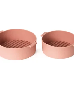 CKB002 - Khay Silicone Dành Cho Nồi Chiên Không Dầu Và Lò Vi Sóng, 238x210x70mm - 2 Màu (Xanh Dương, Hồng) - LocknLock Online