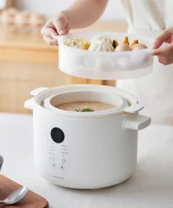 Alternative view of EJP164IVY - Nồi Nấu Chậm Đa Năng LocknLock Bianco Multi-function Slow Cooker – 2.5L