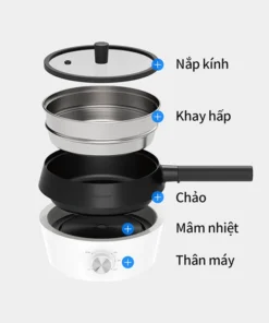 EJP421WHT - Nồi Điện Đa Năng 4 Trong 1 LocknLock – 2.0 L - locknLock Cần Thơ