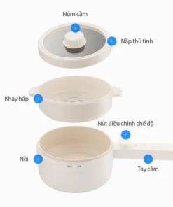 EJP436IVY - Nồi Điện Đa Năng LocknLock – 1.5 L – Màu Ngà - LocknLock Cần Thơ