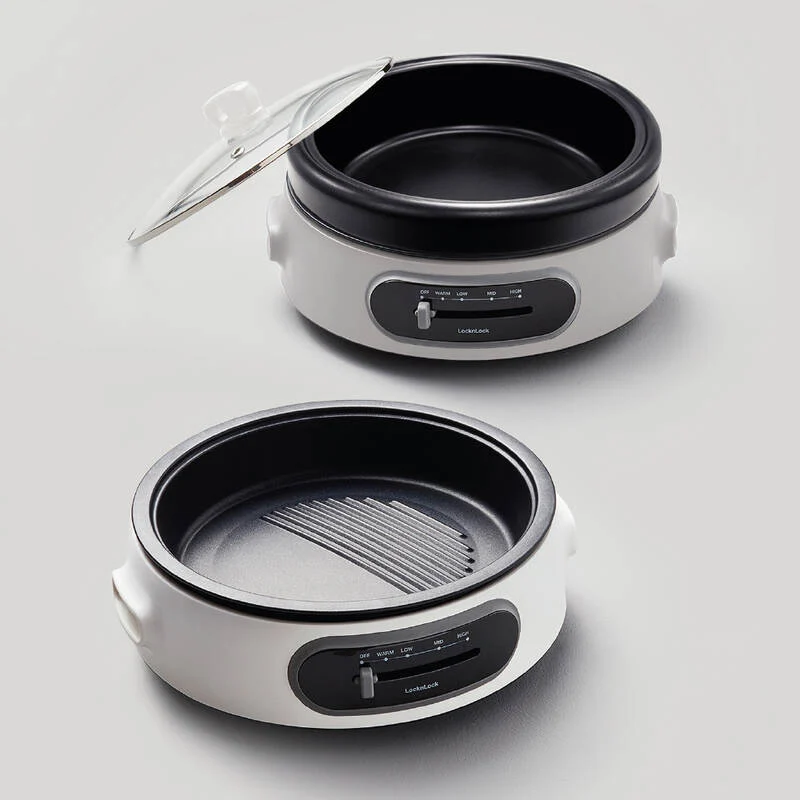 EJP544WHT - Nồi Điện Đa Năng LocknLock Multi Cooker – 4L – Màu Trắng - LocknLock Cần Thơ