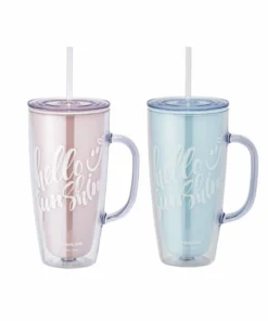 HAP503 - Ly Nhựa Hai Lớp Locknlock Double Wall Cold Cup 720Ml - 2 Màu (Xanh Da Trời, Hồng) - LocknLock Online