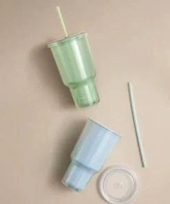 HAP527 - Ly Nhựa 2 Lớp Locknlock 1L - 2 Màu (Xanh Da Trời, Xanh Mint) - LocknLock Cần Thơ