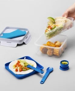 HPL979 - Hộp Cơm Locknlock Togo Lunch Box 1.2L - 2 Màu (Xanh Dương, Vàng)