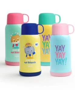 LHC1475 - Bình Giữ Nhiệt Trẻ Em LocknLock 550ML - Victory Kids - 4 Màu (Xanh Dương, Xanh Lá, Vàng, Vàng Nhạt) - LocknLock Cần Thơ