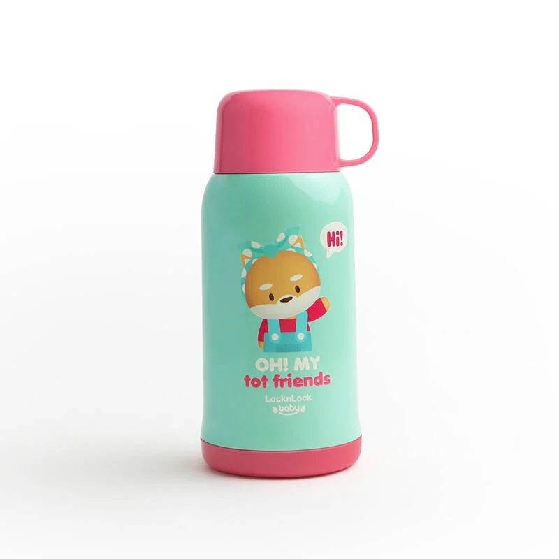 LHC1475 - Bình Giữ Nhiệt Trẻ Em LocknLock 550ML - Victory Kids - 4 Màu (Xanh Dương, Xanh Lá, Vàng, Vàng Nhạt) - LocknLock Cần Thơ