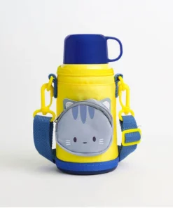 LHC1475 - Bình Giữ Nhiệt Trẻ Em LocknLock 550ML - Victory Kids - 4 Màu (Xanh Dương, Xanh Lá, Vàng, Vàng Nhạt) - LocknLock Cần Thơ