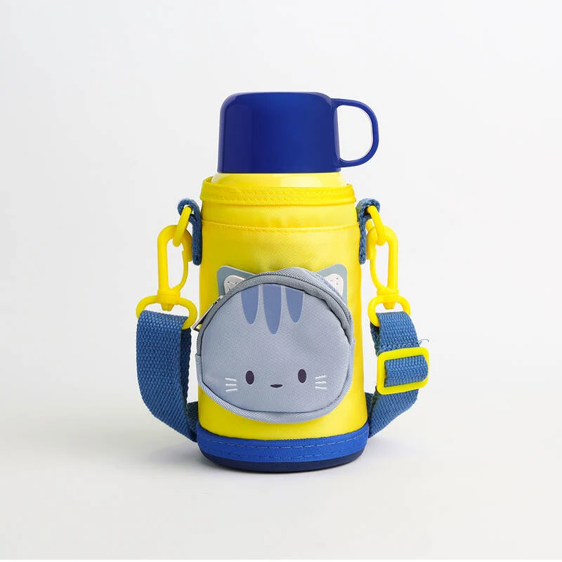 LHC1475 - Bình Giữ Nhiệt Trẻ Em LocknLock 550ML - Victory Kids - 4 Màu (Xanh Dương, Xanh Lá, Vàng, Vàng Nhạt) - LocknLock Cần Thơ