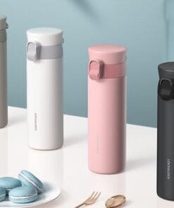 Alternative view of LHC3240 - Bình Giữ Nhiệt LocknLock Wannabe One Touch 450ml - 4 màu (Đen, Hồng, Xám, Trắng)