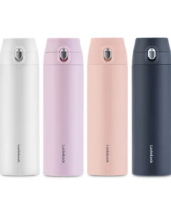 LHC3257 - Bình Giữ Nhiệt LocknLock Featherlight One - Touch Tumbler 500ml - 4 màu (Tím, Xanh Navy, Hồng, Trắng) - LocknLock Online
