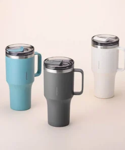 LHC4326 - Bình Giữ Nhiệt Locknlock Metro King Tumbler 820ml 3 màu (Màu Xanh, Màu Xám, Màu Ngà) - LocknLock Cần Thơ