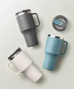 LHC4326 - Bình Giữ Nhiệt Locknlock Metro King Tumbler 820ml 3 màu (Màu Xanh, Màu Xám, Màu Ngà) - LocknLock Cần Thơ