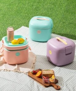 LIC101 - Thùng Giữ Lạnh Macaron 7L 3 màu (Mint, Hồng, Tím)