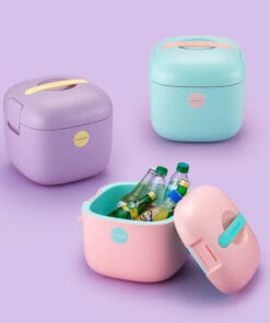 Alternative view of LIC101 - Thùng Giữ Lạnh Macaron 7L 3 màu (Mint, Hồng, Tím)