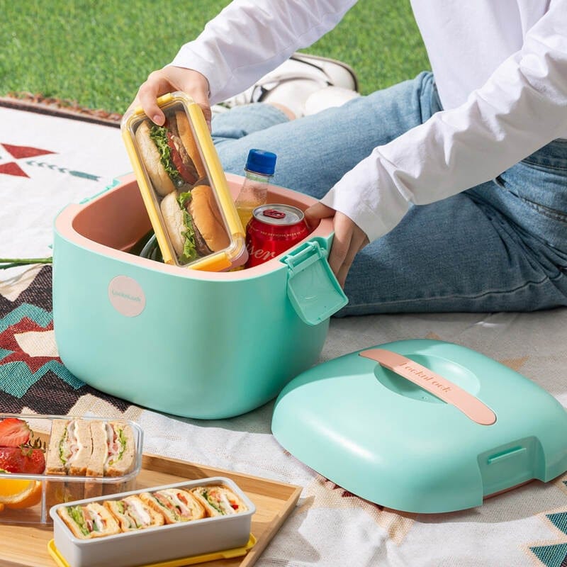 LIC101 - Thùng Giữ Lạnh Macaron 7L 3 màu (Mint, Hồng, Tím) - Ảnh 3