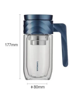 LLG925BLU - Bình đựng nước thủy tinh cao cấp LocknLock - 350ml - LocknLock Online