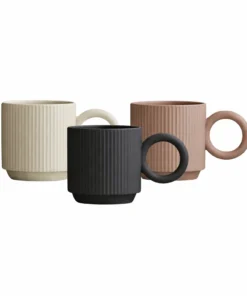 TLL564 - Ly Sứ LocknLock 390ml 3 màu (Hồng, Xám, Ngà) - LocknLock Cần Thơ