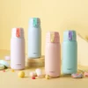 LHC3233 - Bình giữ nhiệt LocknLock School fit cotton candy 370ml - 4 Màu (Màu xanh da trời, Màu xanh mint, Màu hồng, Màu tím) - LocknLock Cần Thơ