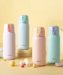 LHC3233 - Bình giữ nhiệt LocknLock School fit cotton candy 370ml - 4 Màu (Màu xanh da trời, Màu xanh mint, Màu hồng, Màu tím) - LocknLock Cần Thơ