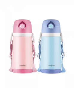 Bình Giữ Nhiệt Cho Trẻ Em LocknLock Cozy Kids Straw Tumbler 330Ml - 2 Màu (Xanh Dương, Hồng)