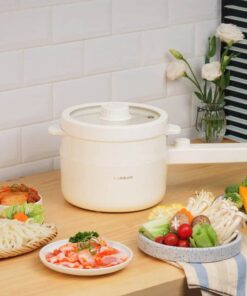 Nồi Điện Đa Năng LocknLock – 1.5 L – Màu Ngà – EJP436IVY