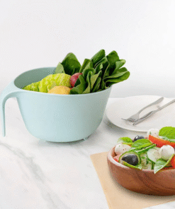 Rổ Kèm Thau 280x232x163mm - Màu Xám - LocknLock - CKB014GRY