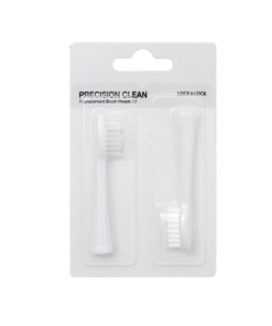 Đầu Bàn Chải Điện Portable Electric Toothbrush Heads, 2Pcs - Màu Trắng - LocknLock - ENR536WHT