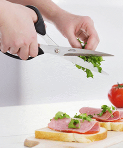 Kéo Cắt Thịt Nướng Locknlock 25Cm - Màu Đen - F00096