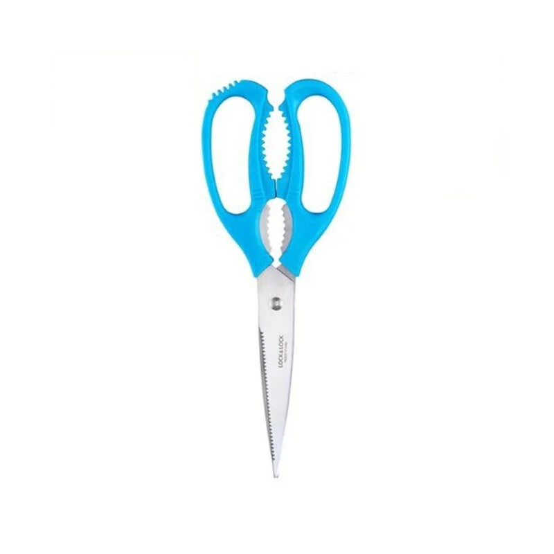 Kéo Cắt Đa Năng LocknLock 21cm - Màu Xanh Dương - F00097