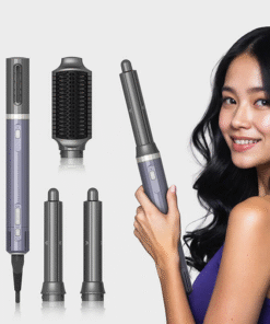 Máy sấy tạo kiểu tóc LocknLock 220-240V - Màu tím xám - ENA526GRY