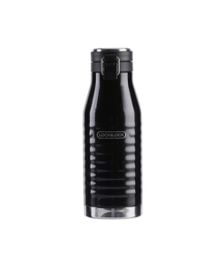 Bình Giữ Nhiệt Bằng Thép Không Gỉ LocknLock Wave Bottle 460Ml - Màu Đen - LHC4149BLK
