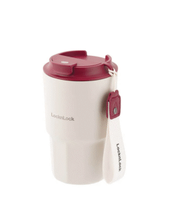 Bình giữ nhiệt LocknLock Vacuum coffee 450ml - 2 Màu(Màu đỏ,Màu trắng) - LHC4340