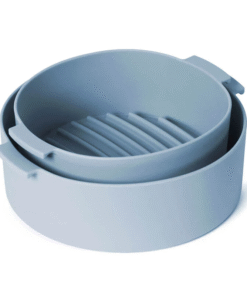 Khay Silicone Dành Cho Nồi Chiên Không Dầu Và Lò Vi Sóng, 238x210x70mm - 2 Màu (Xanh Dương, Hồng) - LocknLock - CKB002