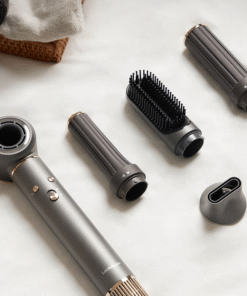 Máy Sấy Tạo Kiểu Tóc Locknlock Multi Hair Dryer 220V, 1300W, 50Hz - Màu Xám - ENA426GRY