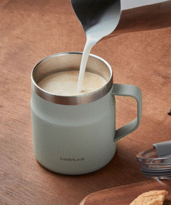 Ca Nước Giữ Nhiệt LocknLock Metro Mug 475ml - 3 Màu (Xanh Mint, Navy, Trắng) - LHC4219