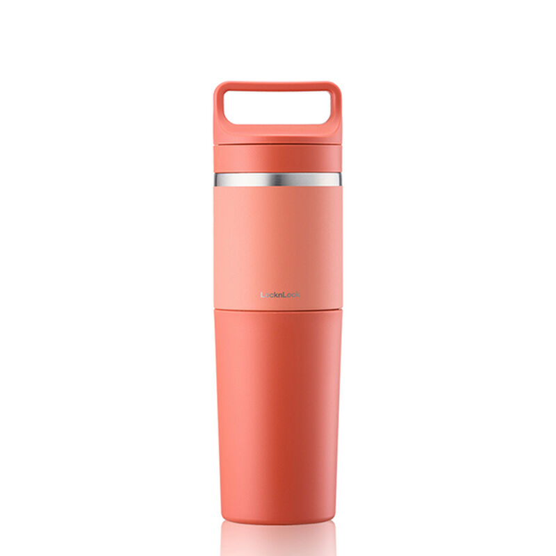 Bình Giữ Nhiệt LocknLock Slo 2In1 600Ml - 4 Màu (Nâu, Xanh Lá Đậm, Ngà, Khaki) - LHC4332