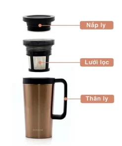 LHC4197 – Ly Giữ Nhiệt LocknLock Coffee Filter Mug 580Ml – 3 Màu - https://locknlockonline.com