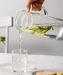 LLG6100 – Bình nước thủy tinh chịu nhiệt LocknLock Metro Glass Jug 1.2L – Màu trong suốt - https://locknlockonline.com/