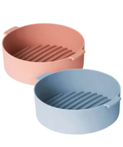 CKB002BLU – Khay Silicone Dành Cho Nồi Chiên Không Dầu Và Lò Vi Sóng, 238x210x70mm – 2 Màu (Xanh Dương, Hồng) – LocknLock - ckonline.com