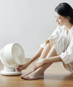 ENF156IVY – Quạt Tuần Hoàn Không Khí LocknLock Desktop Circulation Fan – 220V, 50Hz, 28W – Màu Ngà – https://locknlockonline.com/