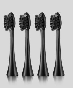ENR546BLK - ĐẦU BÀN CHẢI ĐIỆN, Electric toothbrush heads, 4pcs - màu đen