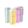 Bình Giữ Nhiệt LocknLock Daily Macaron Tumbler 480Ml - 6 Màu (Xanh, Tím, Hồng, Vàng, Ngà SH1, Ngà SH2) LHC3292