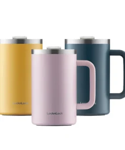 LHC4320 – Ca Nước Giữ Nhiệt LocknLock Flat Table Mug 730ml – 3 màu (Xanh Cổ Vịt, Tím, Vàng) - https://locknlockonline.com/