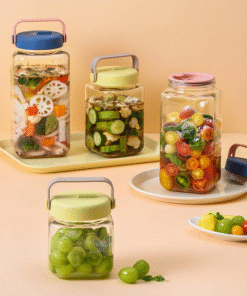 Hủ thủy tinh Breathing Canister, dùng lên men thực phẩm - LocknLock