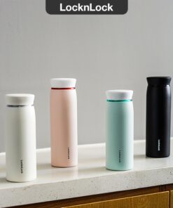 Alternative view of LHC4244 - Bình Giữ Nhiệt LocknLock Feather Light Ring 460Ml - 4 Màu (Ngà, Mint, Hồng, Đen)