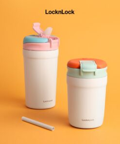 Alternative view of LHC429 - Bình Giữ Nhiệt LocknLock Dual Flip - 2 Dung Tích (320ml và 430ml) - LHC4290YRED, LHC4298MIT