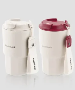 LHC4340 – Bình giữ nhiệt LocknLock Vacuum coffee 450ml – 2 Màu(Màu đỏ,Màu trắng) - https://locknlockonline.com/